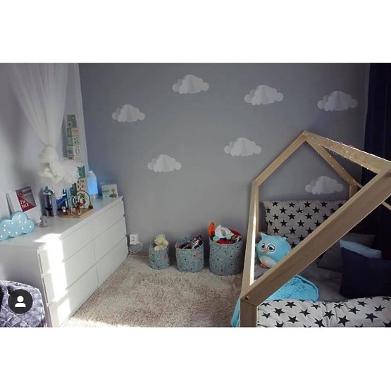 Wall decoration DEKORNIK - clouds 3D