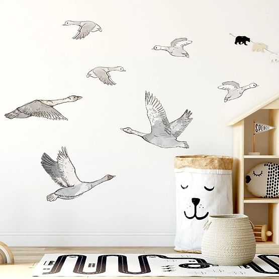 Wall Stickers - Flock of Flying Geese