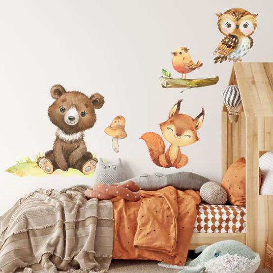 Wall stickers - Meda and his friends XL