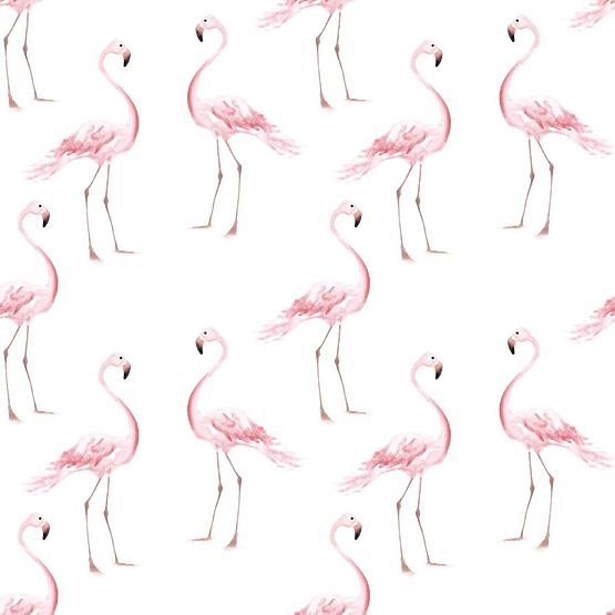 Wallpaper DEKORNIK Flamingos
