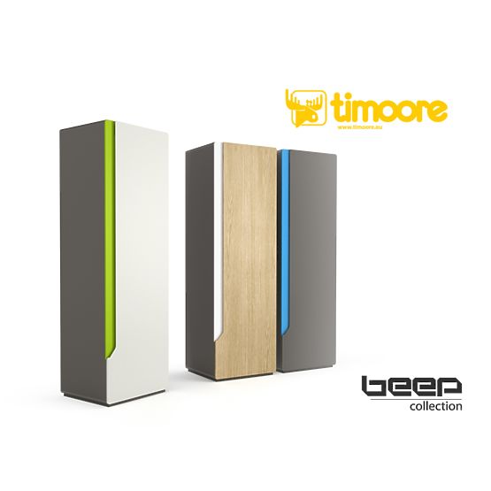 Wardrobe Beep 1-door OAK