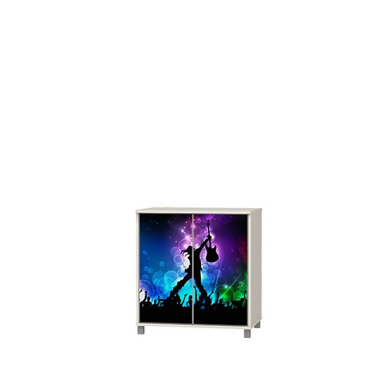 Wardrobe MUSIC-two-door
