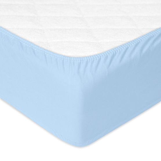 Waterproof bamboo sheet 140x70 - blue
