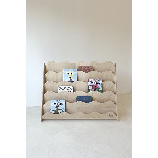 WAVE L Bookshelf - Natural
