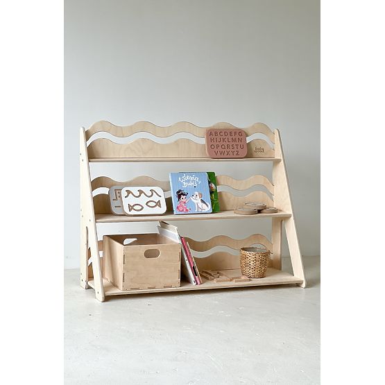 WAVE L Shelf - Natural