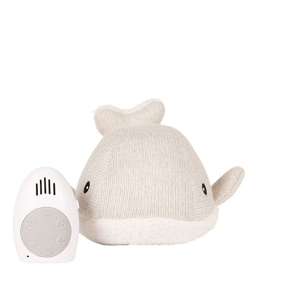 Whale with heartbeat FLOW - cream
