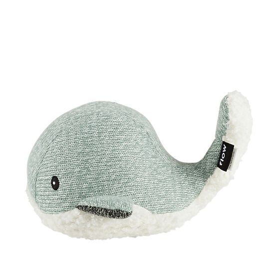 Whale with heartbeat FLOW - green