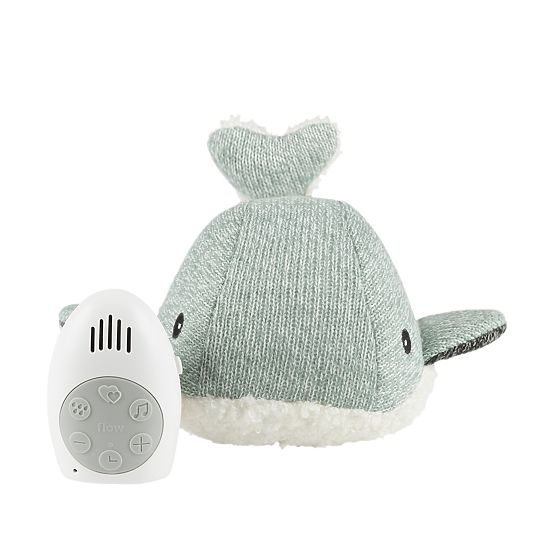 Whale with heartbeat FLOW - green