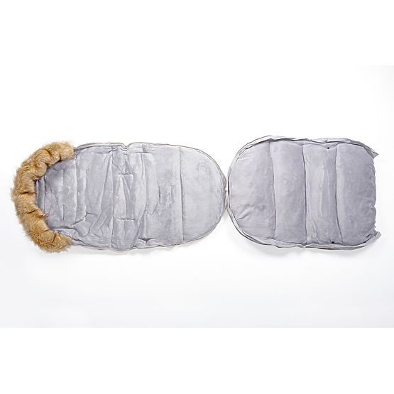 Winter footmuff for the Mouse stroller - gray