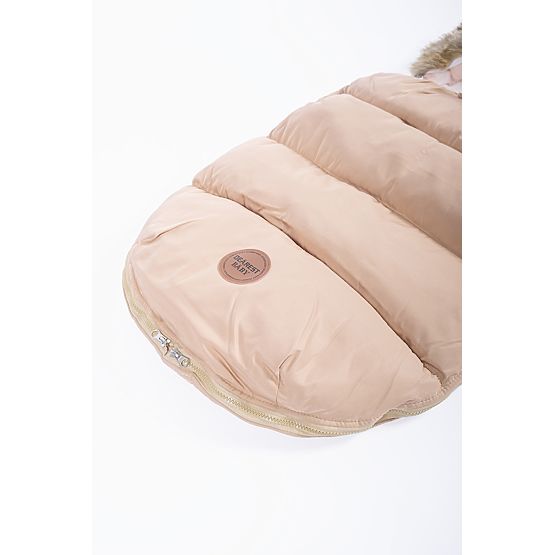 Winter stroller bag Mouse - beige