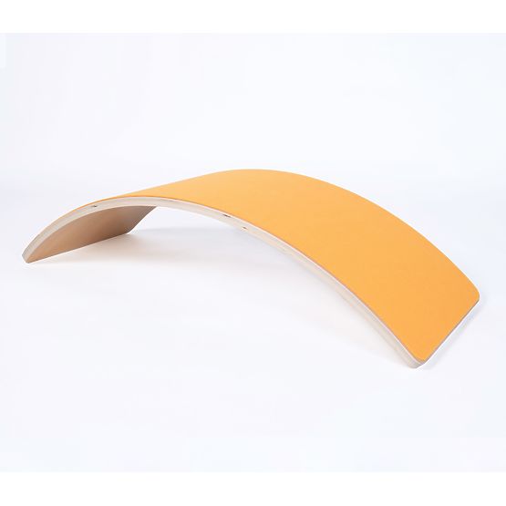 Wooden balance board - orange