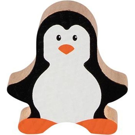 Wooden balance game - penguins