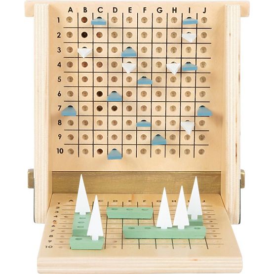 Wooden Battleship Game