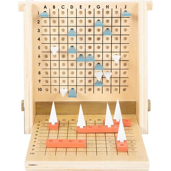 Wooden Battleship Game