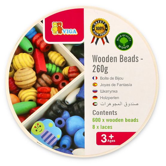 Wooden Beads - Large Set