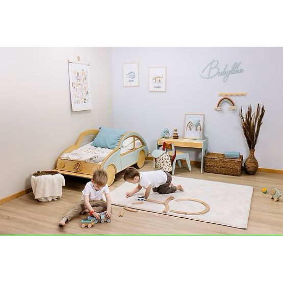 Wooden Car Bed VW BEETLE 160x80 cm