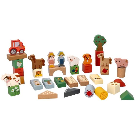 Wooden Blocks - Farm Adventure