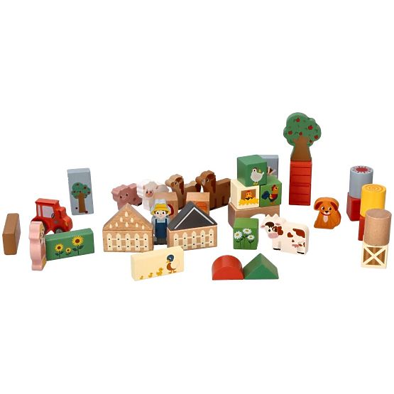 Wooden Blocks - Farm Adventure