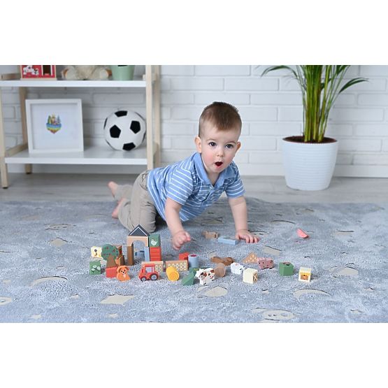 Wooden Blocks - Farm Adventure