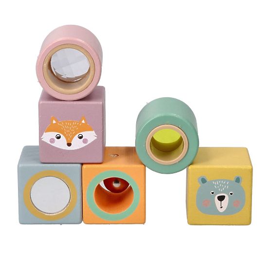 Wooden Blocks for Little Explorers to Hold