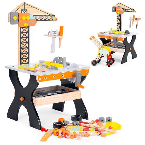 Wooden Children's Workbench ECOTOYS
