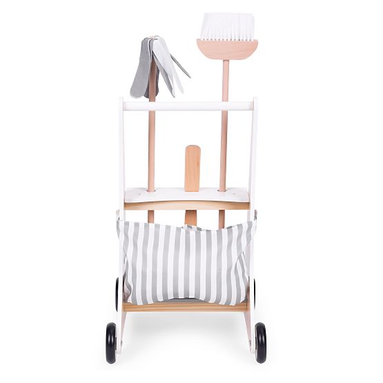 Wooden Cleaning Set Trolley ECOTOYS