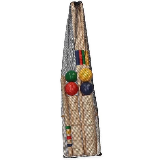 Wooden Croquet Game 24 Pieces - For Children and Adults