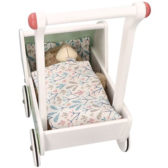 Wooden Doll Stroller