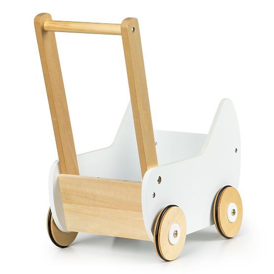 Wooden Doll Stroller Walker ECOTOYS
