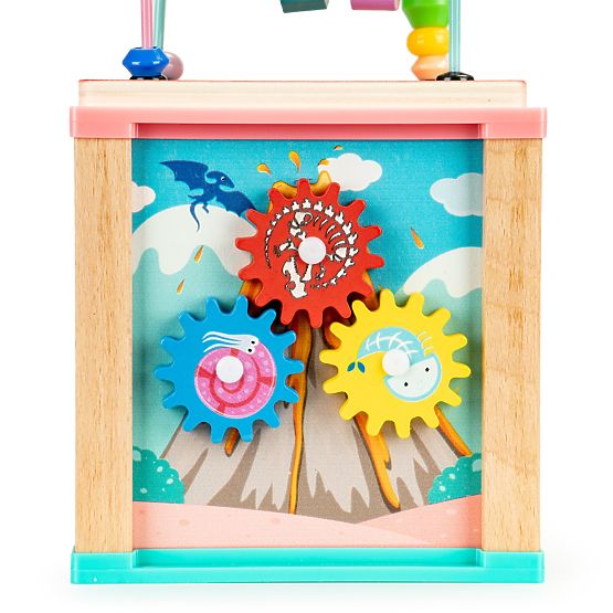 Wooden Educational Cube, Mula Sorter ECOTOYS