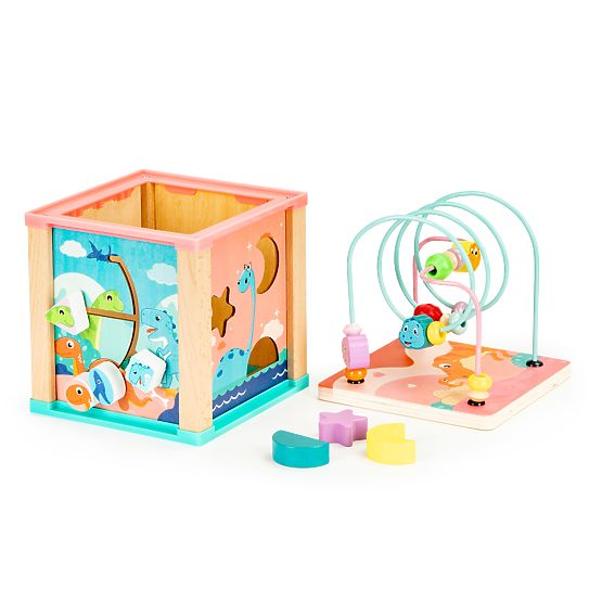 Wooden Educational Cube, Mula Sorter ECOTOYS