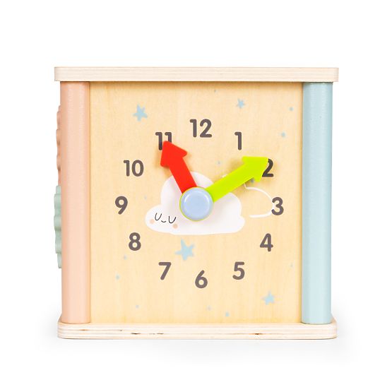 Wooden Educational Cube with Shapes ECOTOYS