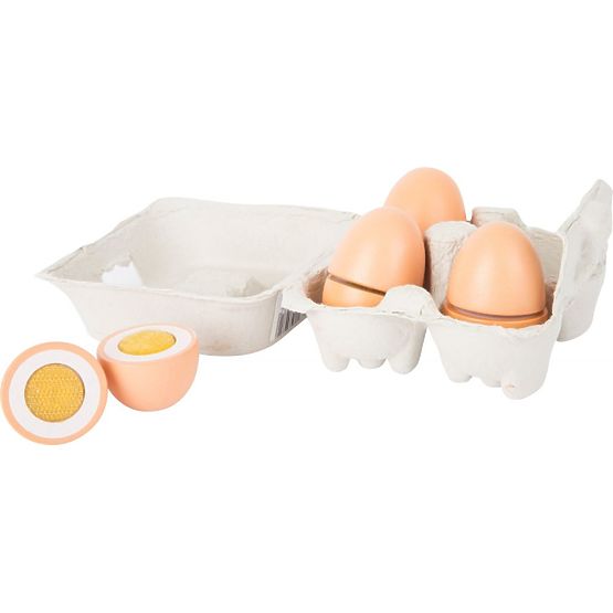 Wooden Eggs with Velcro