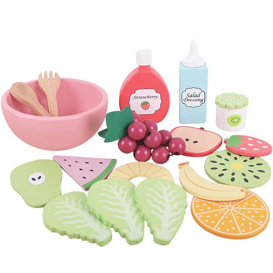 Wooden Fruit Cutting Set - Kitchen Toys