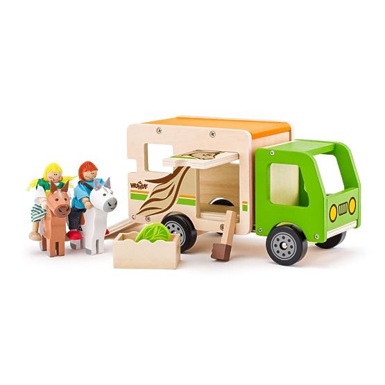 Wooden Horse Transport Truck