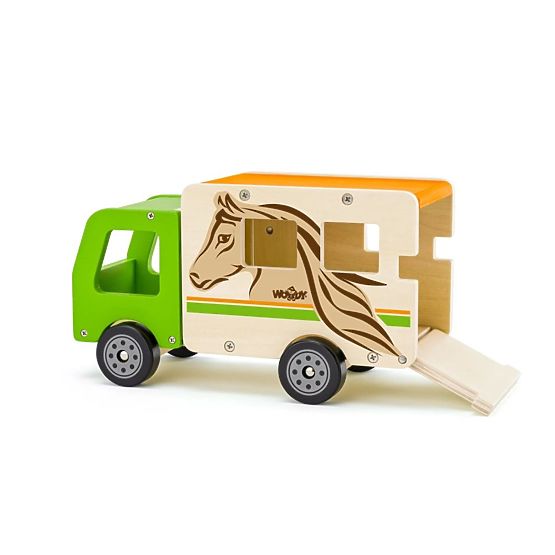 Wooden Horse Transport Truck