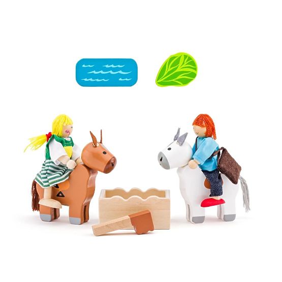Wooden Horse Transport Truck