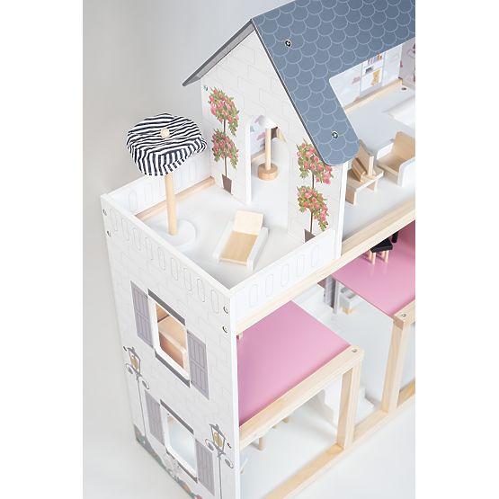 Wooden house for Amelia dolls