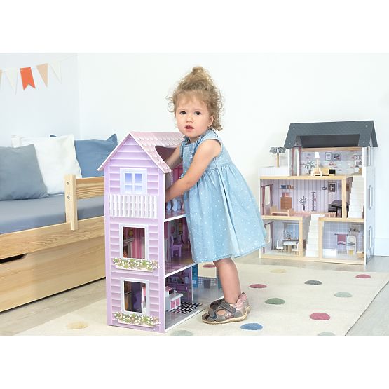 Wooden Dollhouse Bella