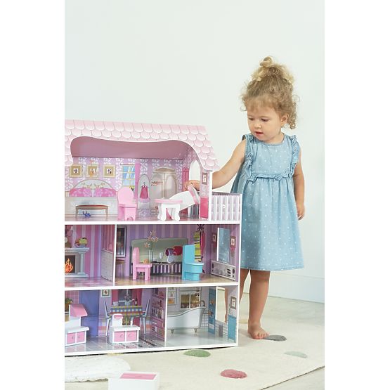 Wooden Dollhouse Bella