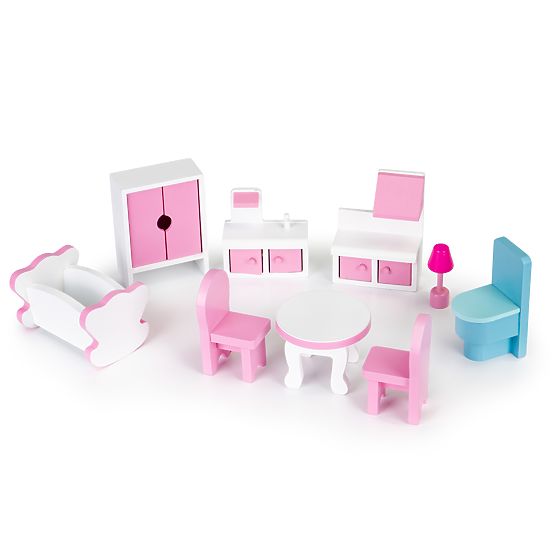 Wooden house for Charlotte dolls