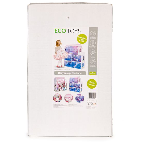 Wooden house for Charlotte dolls