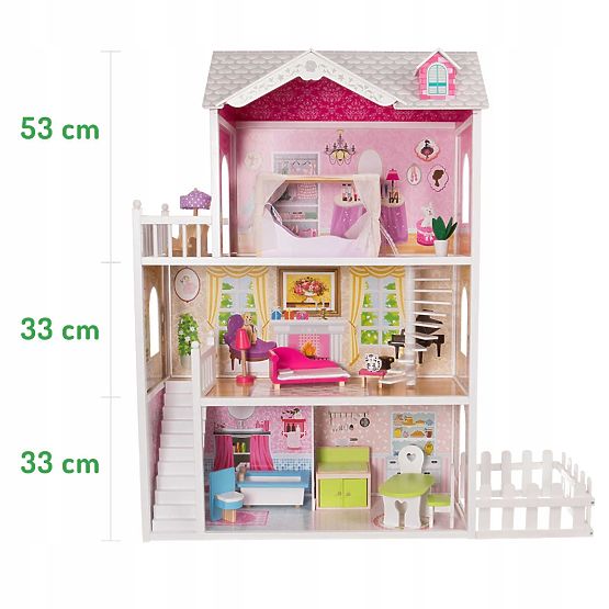 Wooden house for dolls California