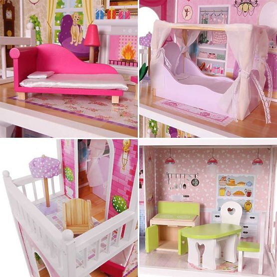 Wooden house for dolls California