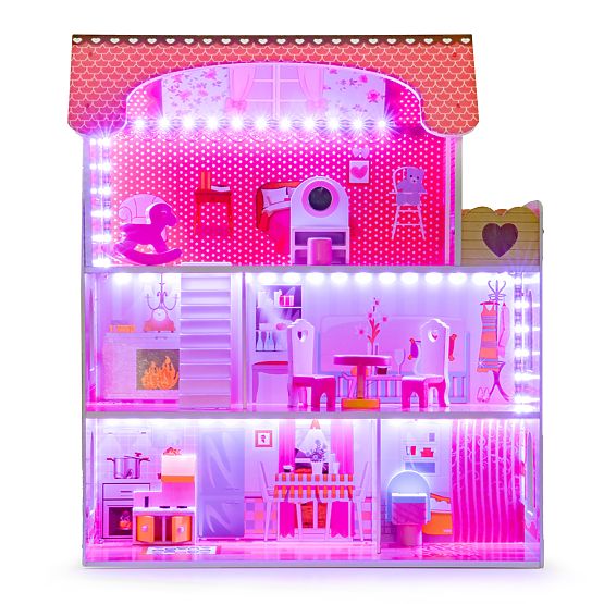 Wooden house for Madison dolls