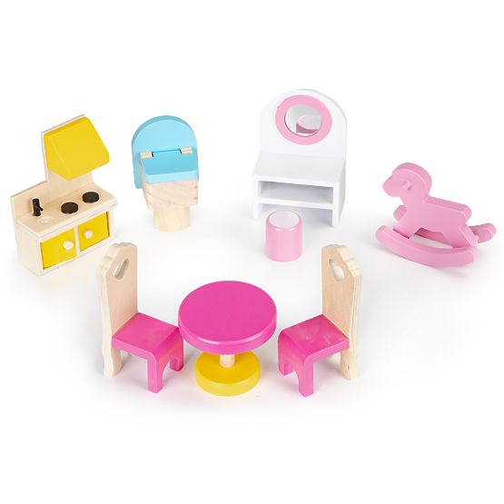 Wooden house for Madison dolls