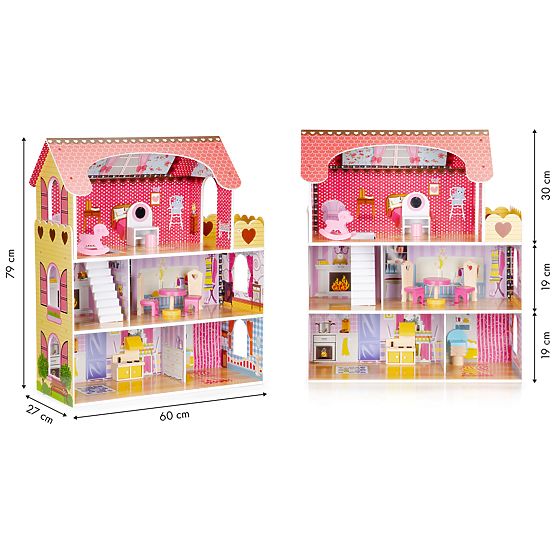 Wooden house for Madison dolls