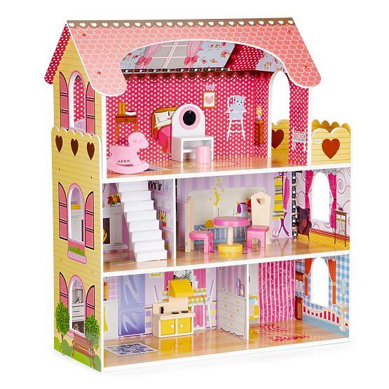 Wooden house for Madison dolls