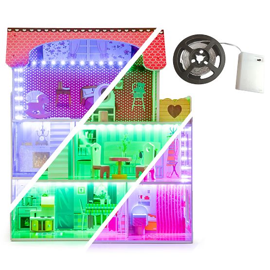 Wooden house for Madison dolls