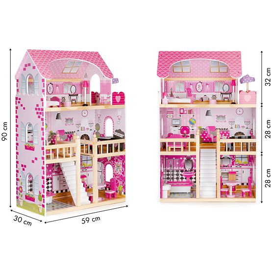 Wooden house for Mandy dolls